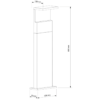 Baliza bolardo exterior led RUKA 60 - Imagen 3