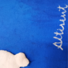 Cuadro Abstracto GARABATO BLANCO Carlos Altisent 50×150 cm - Imagen 3