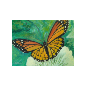 Cuadro MARIPOSA ÁMBAR Carlos Altisent 30×40 cm