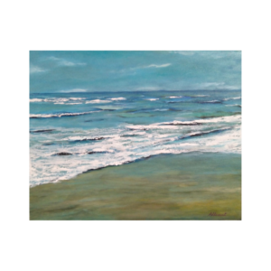 Cuadro PLAYA mediterráneo Carlos Altisent 40x50 cm