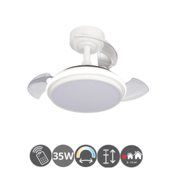 Ventilador COSMIC MINI XS blanco