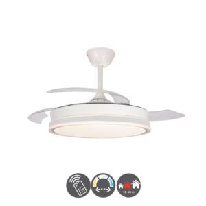 Ventilador retráctil MOLLET 45w Blanco