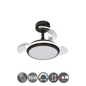 Ventilador COSMIC MINI XS negro