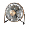 Ventilador de sobremesa Bulerias USB 2,5W bronce - Imagen 2