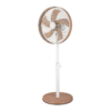 Ventilador de pie orientable Alcañiz 45W blanco haya - Imagen 2