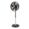 Ventilador de pie orientable Falcon 50W negro haya - Imagen 2
