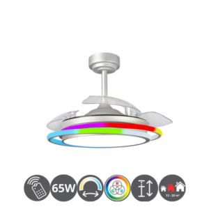 Ventilador COSMIC RGB plata
