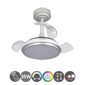 Ventilador COSMIC MINI XS plata