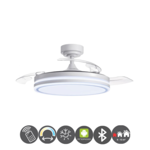 Ventilador Android 20103B desplegable blanco