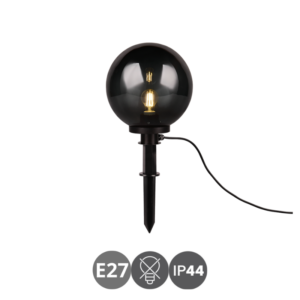 Lampara estaca exterior BOLO 30 1x E27 negro humo