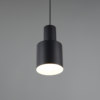 Lámpara colgante AGUDO E27 metal negro - Imagen 2