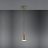 Lámpara colgante AGUDO E27 metal gris pardo - Imagen 5