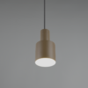 Lámpara colgante AGUDO E27 metal gris pardo - Imagen 4