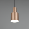 Lámpara colgante AGUDO E27 metal coffe - Imagen 5