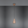 Lámpara colgante AGUDO E27 metal coffe - Imagen 3