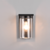 Aplique exterior ARDILA E27 con sensor de luz negro - Imagen 7