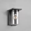 Aplique exterior ARDILA E27 con sensor de luz negro - Imagen 4