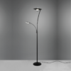 Pie led GRANDBY con lector 29w+6,5w regulable negro - Imagen 5