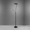 Pie led GRANDBY con lector 29w+6,5w regulable negro - Imagen 4