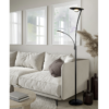 Pie led GRANDBY con lector 29w+6,5w regulable negro - Imagen 3