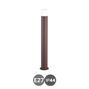 Baliza HOOSIC E27 óxido 80cm
