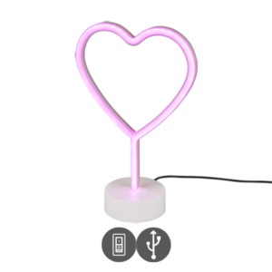 Lámpara sobremesa led HEART