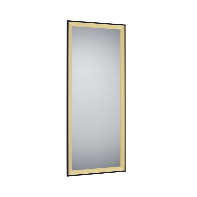 Espejo de pared BIANKA 70x170cm oro y negro