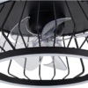 Ventilador plafón oscilante COBRA negro - Imagen 3