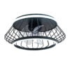 Ventilador plafón oscilante COBRA negro - Imagen 2