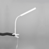 Lámpara flexo led pinza NEVADA blanco - Imagen 4
