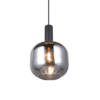 Lámpara colgante DIVA E27 metal negro - Imagen 5