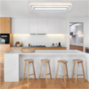 Lámpara plafón led rectangular CRYN 99 watt 120 cm - Imagen 2