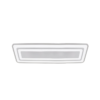 Lámpara plafón led rectangular CRYN 64 watt 90 cm - Imagen 3