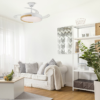 Ventilador retráctil BRISA 45w blanco madera - Imagen 3