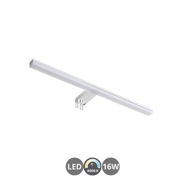 Aplique de baño led TIWALL KIT 4000k 60cm cromo