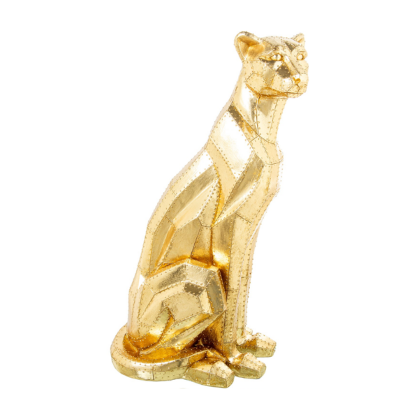 Figura LEOPARDO DORADO 81cm