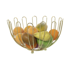 FRUTERO metal dorado 30x19cm