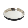 Bandeja redonda acero inoxidable y negro 37cm ⌀ - Imagen 7