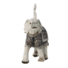 Figura ELEFANTE resina blanco 26cm - Imagen 2