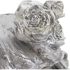 Figura NIÑA resina plateada 26cm - Imagen 5