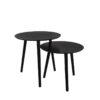 Mesa auxiliar VILMA 50cm negro - Imagen 3