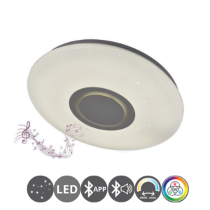 Plafón led musical ROCK-50 RGB APP brillos