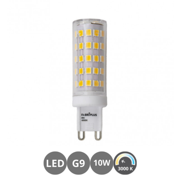 Bombilla led G9 10w 3000k 1000lm