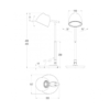 Flexo led FOSTER regulable negro - Imagen 3