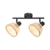 Foco RATTAN 2x E27 - Imagen 4