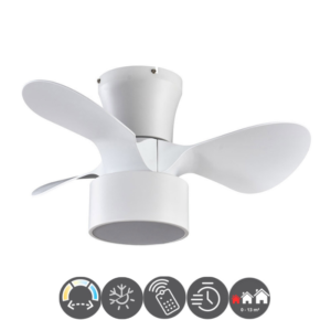 Ventilador compacto KOS 24 watts blanco