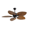 Ventilador COLLA 132cm negro madera - Imagen 2