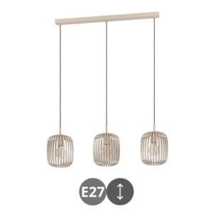 Colgante ROMAZZINA 3x E27 arena