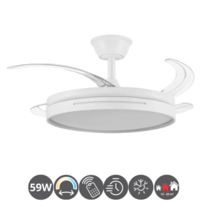 Ventilador MICENAS blanco