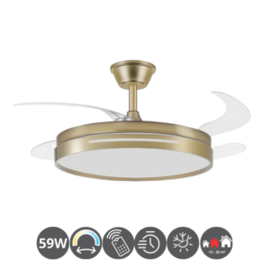 Ventilador MICENAS oro
